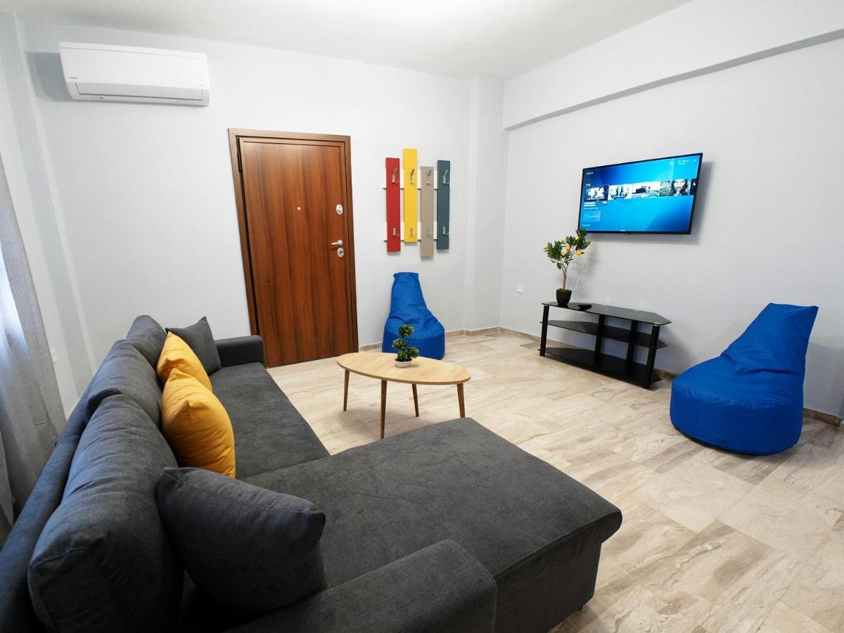 Indigo Apartment, Nea Michaniona Buitenkant foto