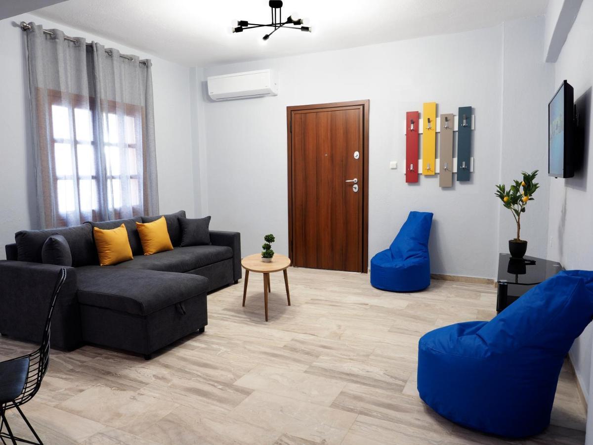 Indigo Apartment, Nea Michaniona Buitenkant foto